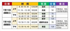 <strong>南陽市2020年中招考點(diǎn)平面圖、考試</strong>